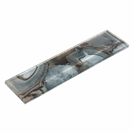 Andova Tiles Myst 3 in. x 12 in. Glass Marble Look Subway Wall Tile SAM-ANDMYS247